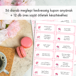 ANYÁK Napi Kuponfüzet - 36 Megelepetés Kívánság kártya - Anyák napjára, évfordulóra, szülinapra, - otthon & életmód - papír, írószer - Meska.hu