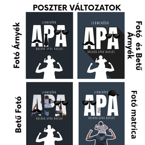 APÁNAK és Papának saját fotóból készült grafika - poszterre vagy bármilyen ajándéktárgyra -  - Meska.hu
