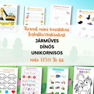 Játékos Készségfejlesztő Feladatlapok Ovisoknak (Tavaszi kiadás) + AJÁNDÉK Tavaszi Bakancslista - játék & sport - ovis felszerelés - Meska.hu