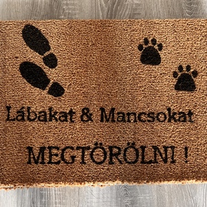 Különleges lábtörlő - Meska.hu