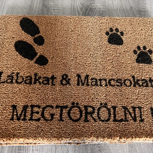 Különleges lábtörlő - otthon & életmód - lakástextil - lábtörlő - Meska.hu