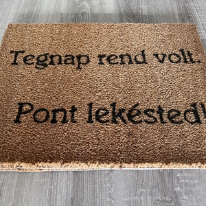 Vicces lábtörlő - otthon & életmód - lakástextil - lábtörlő - Meska.hu
