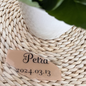 2in1 plexi ültetőkártya, Esküvő, Emlék & Ajándék, Köszönőajándék, Mindenmás, MESKA