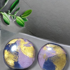 Napsütés ékszergyurma fülbevaló  - ékszer - fülbevaló - pötty fülbevaló - Meska.hu