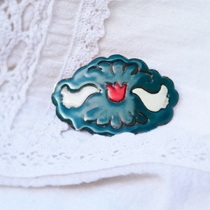 Hajcsat magyaros motívummal - Meska.hu