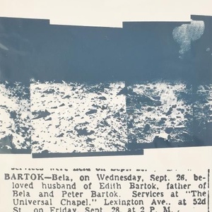 Kéri Ádám: Hommage  Bartók (1978), Művészet, Grafika & Illusztráció, Művészi nyomat, , MESKA