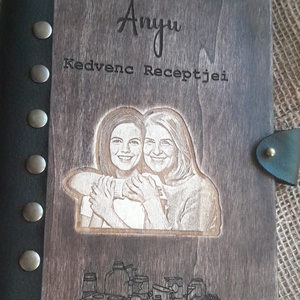 Anyukád kedvenc receptjei egyetlen, különleges könyvben - otthon & életmód - konyhafelszerelés, tálalás - sütés, főzés - receptfüzet - Meska.hu