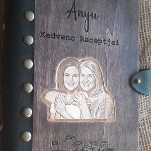 Anyukád kedvenc receptjei egyetlen, különleges könyvben - otthon & életmód - konyhafelszerelés, tálalás - sütés, főzés - receptfüzet - Meska.hu