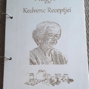Nagymamád kedvenc receptjei egyetlen, különleges könyvben - otthon & életmód - konyhafelszerelés, tálalás - sütés, főzés - receptfüzet - Meska.hu