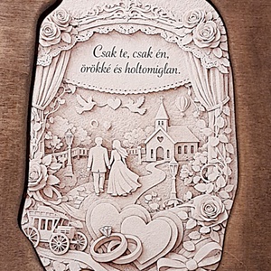 Esküvői Vendégkönyv-Névre Szóló-Notesz-Vendég Könyv-A5-Méretű-Spirál Kötéssel - esküvő - emlék & ajándék - album & fotóalbum - Meska.hu