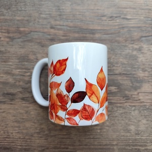 Őszi bögre  - otthon & életmód - konyhafelszerelés, tálalás - tálalás - bögre & csésze - Meska.hu