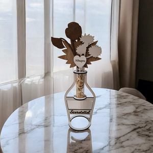 Váza fa virágokkal nőnapra / anyák napjára - Meska.hu