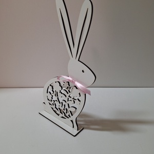 Nyuszis húsvéti dekoráció - otthon & életmód - dekoráció - asztal és polc dekoráció - asztaldísz - Meska.hu