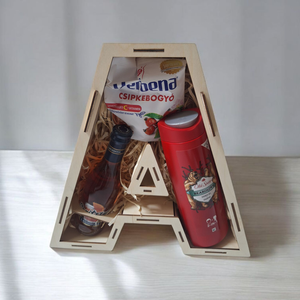 Fa betű doboz  - otthon & életmód - dekoráció - asztal és polc dekoráció - asztaldísz - Meska.hu