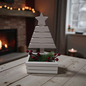 Karácsonyi asztaldekoráció - kerámia - Meska.hu