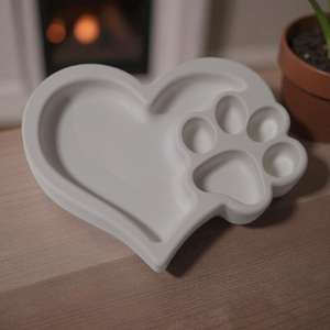 Karácsonyi asztaldekoráció - kerámia - Meska.hu