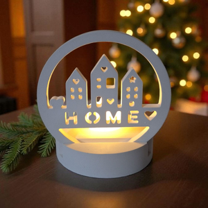 Karácsonyi asztaldekoráció - kerámia mécsestartó - Meska.hu