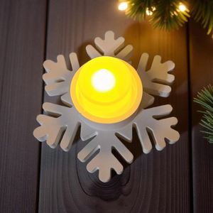 Karácsonyi asztaldekoráció - kerámia mécsestartó, Karácsony, Karácsonyi lakásdekoráció, Ünnepi asztaldekoráció, Kerámia, MESKA