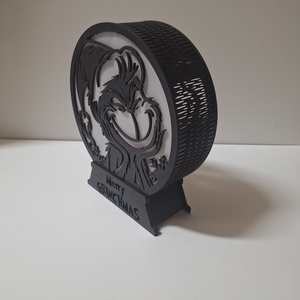 Karácsonyi világítás - Grincs - karácsony - karácsonyi lakásdekoráció - karácsonyi fénydekoráció - Meska.hu