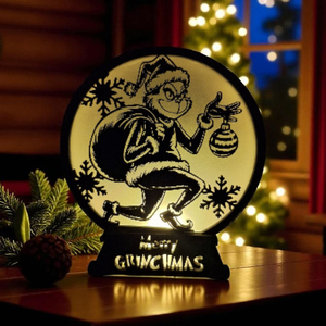 Karácsonyi világítás - Grincs - Meska.hu