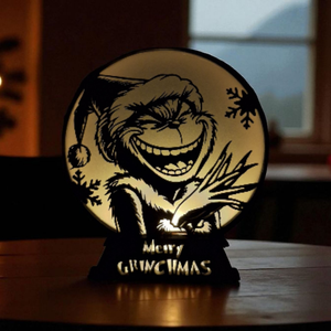 Karácsonyi világítás - Grincs - Meska.hu