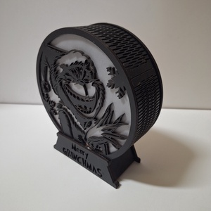 Karácsonyi világítás - Grincs - karácsony - karácsonyi lakásdekoráció - karácsonyi fénydekoráció - Meska.hu