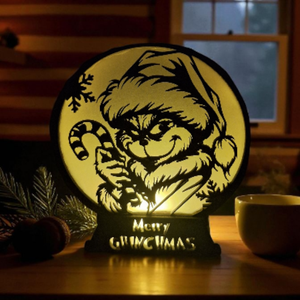 Karácsonyi világítás - Grincs - Meska.hu