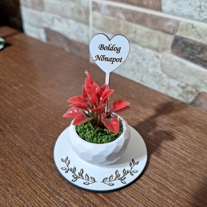 Kerámia asztaldísz - otthon & életmód - dekoráció - asztal és polc dekoráció - asztaldísz - Meska.hu