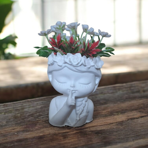 Kerámia kaspó  - otthon & életmód - dekoráció - asztal és polc dekoráció - asztaldísz - Meska.hu