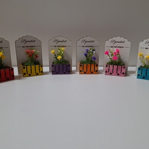 Asztaldísz/ hűtőmágnes / nőnapra / anyák napjára / pedagógus napra  - otthon & életmód - dekoráció - asztal és polc dekoráció - asztaldísz - Meska.hu