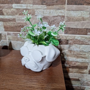 Kerámia kaspó  - otthon & életmód - virágdekoráció - virágdíszek - virágdísz kaspóban - Meska.hu
