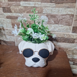 Kerámia kaspó  - otthon & életmód - virágdekoráció - virágdíszek - virágdísz kaspóban - Meska.hu