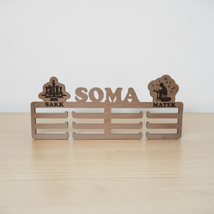 Éremtartó, Otthon & Életmód, Dekoráció, Fali és függő dekoráció, Falra akasztható dekor, Famegmunkálás, MESKA