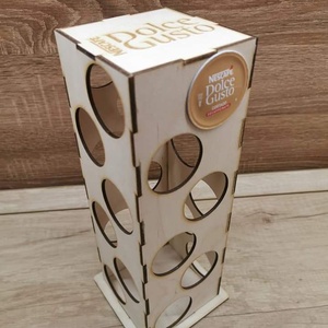 Dolce Gusto kávékapszula tartó , Otthon & Életmód, Konyhafelszerelés, tálalás, Konyhai tárolás, Tea & Kávé tárolás, Famegmunkálás, MESKA