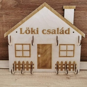 Fali kulcstartó  - otthon & életmód - tárolás & rendszerezés - fali tároló - Meska.hu