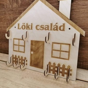 Fali kulcstartó  - otthon & életmód - tárolás & rendszerezés - fali tároló - Meska.hu
