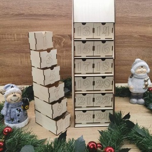 Adventi kalendárium  - karácsony - adventi díszek - adventi naptár - Meska.hu
