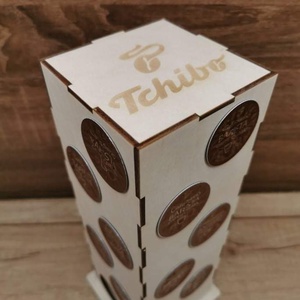 Tchibo kávékapszula tartó , Otthon & Életmód, Konyhafelszerelés, tálalás, Konyhai tárolás, Tea & Kávé tárolás, Famegmunkálás, MESKA