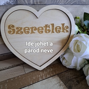 Szív formájú puzzle - játék & sport - puzzle - kirakó, kocka kirakó - Meska.hu