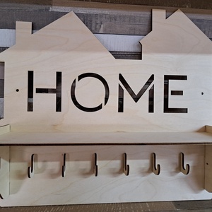 Home fali kulcstartó - Meska.hu