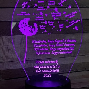 Ballagási ajándék ledlámpa tanároknak - otthon & életmód - lámpa - hangulatlámpa - Meska.hu