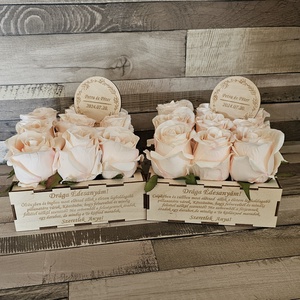 Esküvői köszönő ajándék szett szülőknek  - esküvő - emlék & ajándék - szülőköszöntő ajándék - Meska.hu