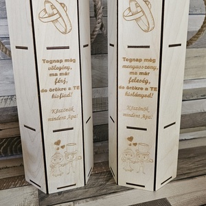 Esküvői köszönő ajándék szett szülőknek  - esküvő - emlék & ajándék - szülőköszöntő ajándék - Meska.hu
