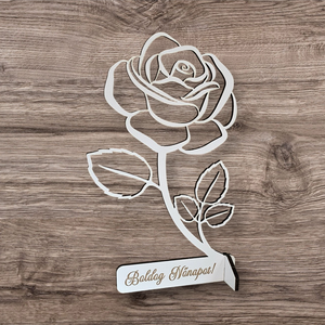 Képeslap örökrózsa  - otthon & életmód - papír, írószer - ajándékozás kellékei - képeslap, üdvözlőlap - Meska.hu