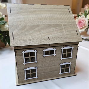 Esküvői pénzgyűjtő házikó - esküvő - emlék & ajándék - doboz - Meska.hu Esküvői pénzgyűjtő házikó - esküvő - emlék & ajándék - doboz - Meska.hu