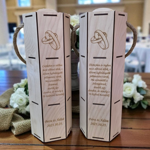 Esküvői köszönő ajándék szett szülőknek  - esküvő - emlék & ajándék - szülőköszöntő ajándék - Meska.hu