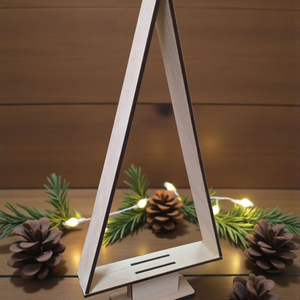 Fenyőfa díszíthető alap - Meska.hu