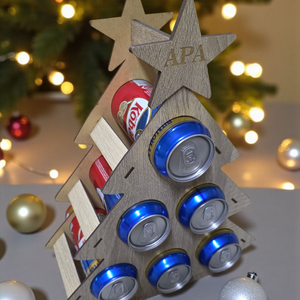 Sörtartó karácsonyfa - Meska.hu