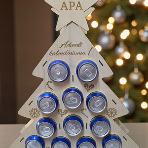 Sörtartó karácsonyfa - Meska.hu