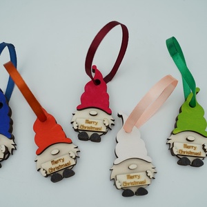 Manós 3D-s  gravírozott, fa, karácsonyfadísz - karácsony - karácsonyi lakásdekoráció - karácsonyfadíszek - Meska.hu